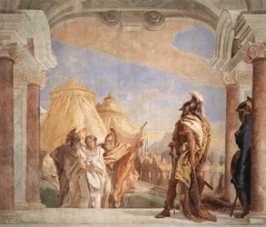 Eurybates and Talthybius Lead Briseis to Agamemnon